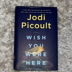 Jodi picoult Wish you Were Here hard cover book